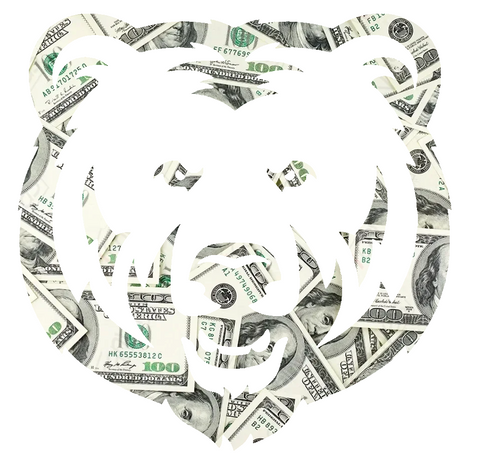 Northern Colorado Bears Mascot Logo Money Print Premium DieCut Vinyl Decal PICK SIZE