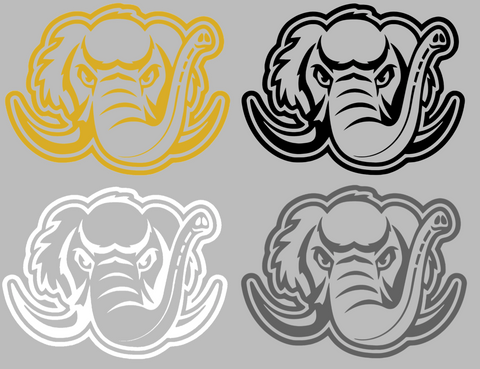 Purdue Fort Wayne Mastodons Team Logo Premium DieCut Vinyl Decal PICK COLOR & SIZE