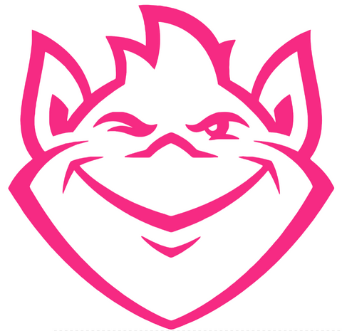 Saint Louis Billikens HOT PINK Team Logo Premium DieCut Vinyl Decal PICK SIZE