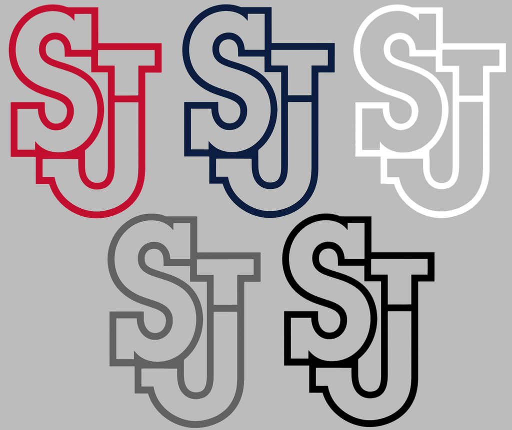 St Johns Red Storm Team Logo Premium DieCut Vinyl Decal PICK COLOR & SIZE