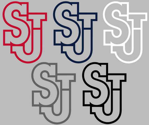 St Johns Red Storm Team Logo Premium DieCut Vinyl Decal PICK COLOR & SIZE
