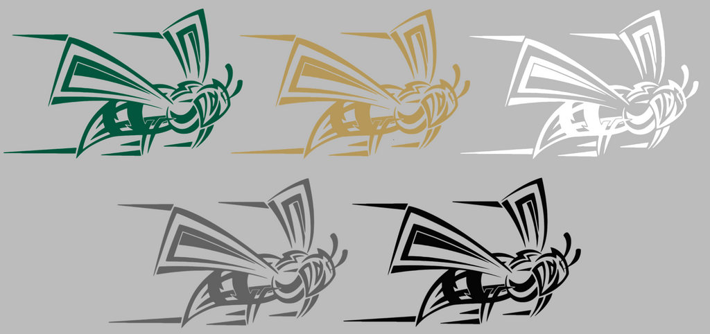 Sacramento State Hornets Mascot Logo Premium DieCut Vinyl Decal PICK COLOR & SIZE
