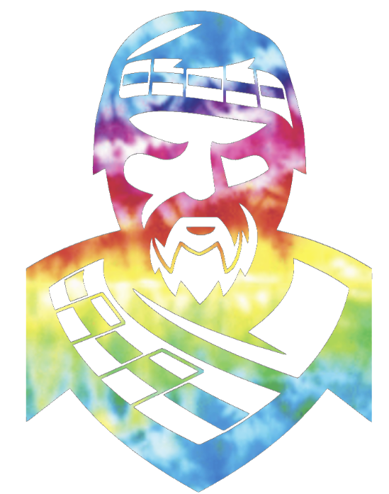 Radford Highlanders Mascot Logo Crucial Catch Cancer Tie Dye Vinyl Decal PICK SIZE