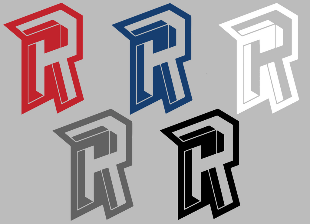 Radford Highlanders R Logo Premium DieCut Vinyl Decal PICK COLOR & SIZE