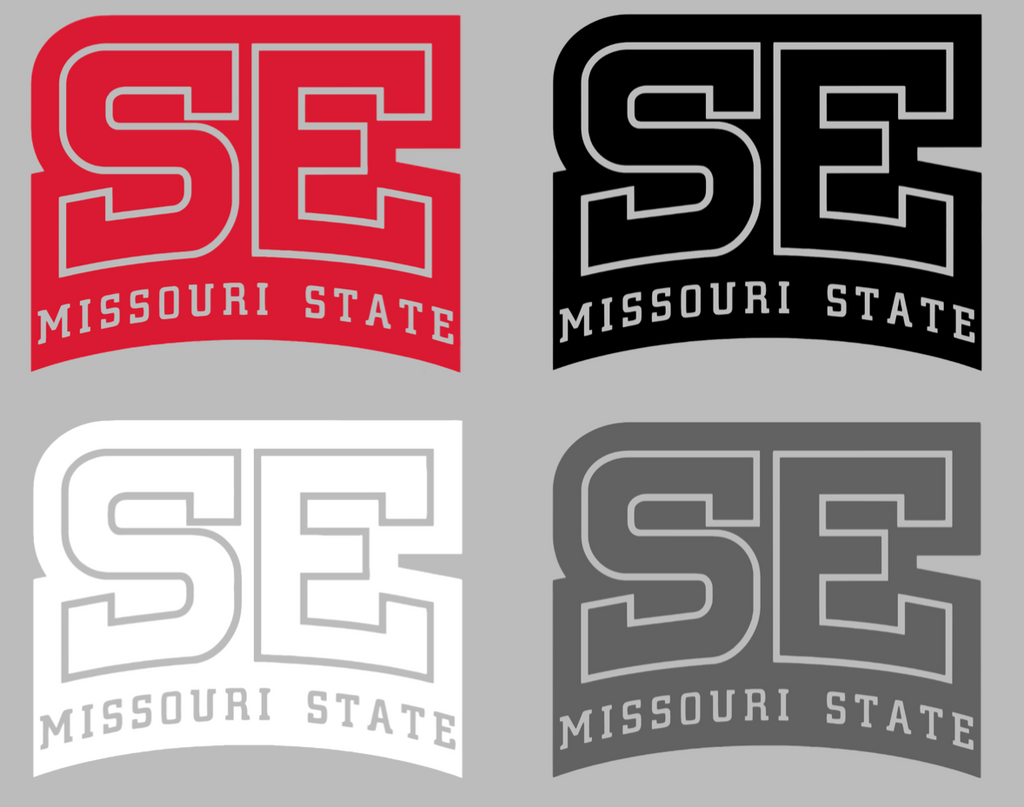 SE Missouri State Redhawks Retro Throwback Logo Premium DieCut Vinyl Decal PICK COLOR & SIZE