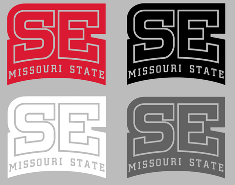 SE Missouri State Redhawks Retro Throwback Logo Premium DieCut Vinyl Decal PICK COLOR & SIZE