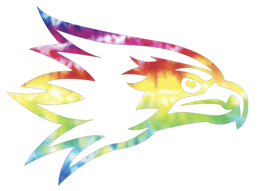 SE Missouri State Redhawks Team Logo Crucial Catch Cancer Tie Dye Vinyl Decal PICK SIZE