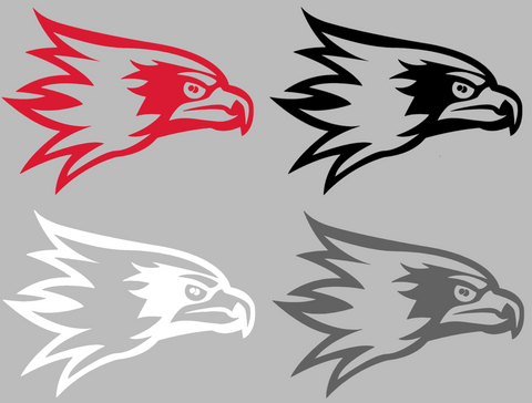 SE Missouri State Redhawks Team Logo Premium DieCut Vinyl Decal PICK COLOR & SIZE