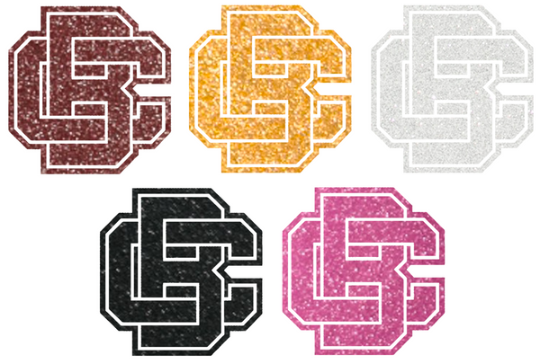Bethune Cookman Wildcats Metallic Sparkle Team Logo Premium DieCut Vinyl Decal PICK COLOR & SIZE