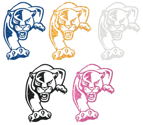 FIU Panthers Metallic Sparkle Team Logo Premium DieCut Vinyl Decal PICK COLOR & SIZE