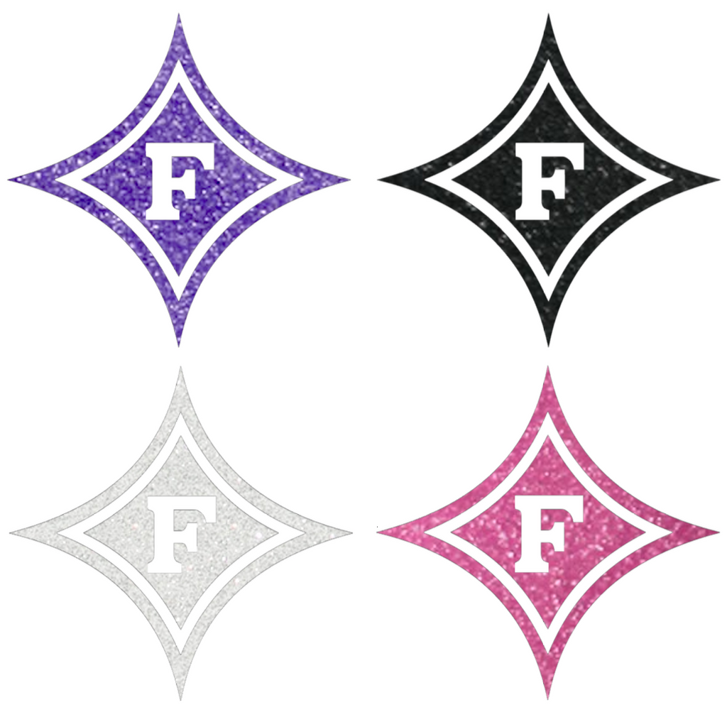 Furman Paladins Metallic Sparkle Team Logo Premium DieCut Vinyl Decal PICK COLOR & SIZE