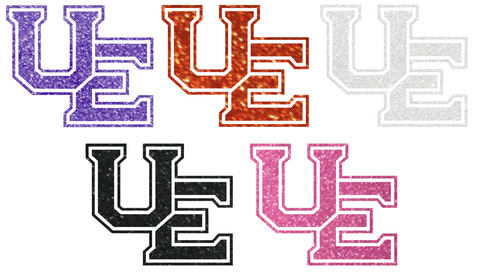 Evansville Purple Aces Metallic Sparkle Team Logo Premium DieCut Vinyl Decal PICK COLOR & SIZE