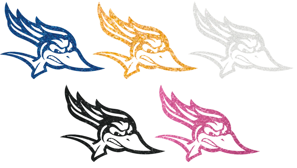 CSU Bakersfield Roadrunners Metallic Sparkle Team Logo Premium DieCut Vinyl Decal PICK COLOR & SIZE