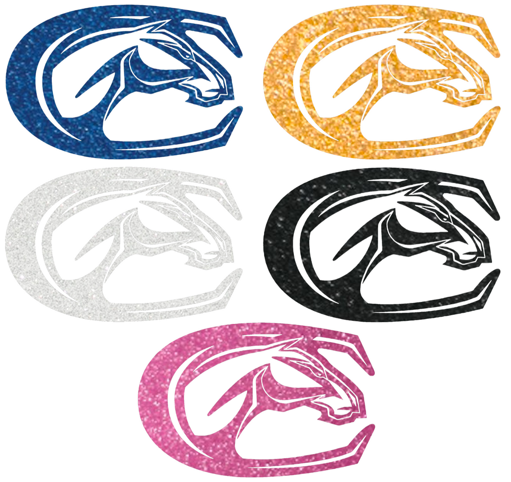 California Davis Aggies Metallic Sparkle Team Logo Premium DieCut Vinyl Decal PICK COLOR & SIZE