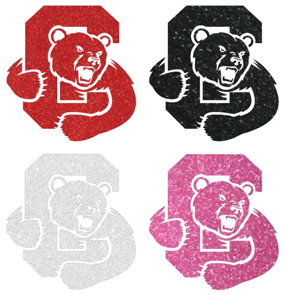Cornell Big Red Metallic Sparkle Team Logo Premium DieCut Vinyl Decal PICK COLOR & SIZE