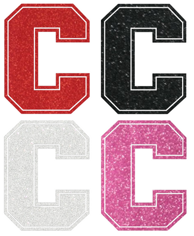 Cornell Big Red Metallic Sparkle C Logo Premium DieCut Vinyl Decal PICK COLOR & SIZE