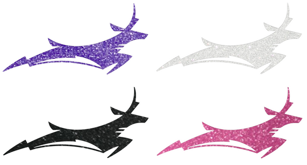 Grand Canyon Antelopes Metallic Sparkle Mascot Logo Premium DieCut Vinyl Decal PICK COLOR & SIZE