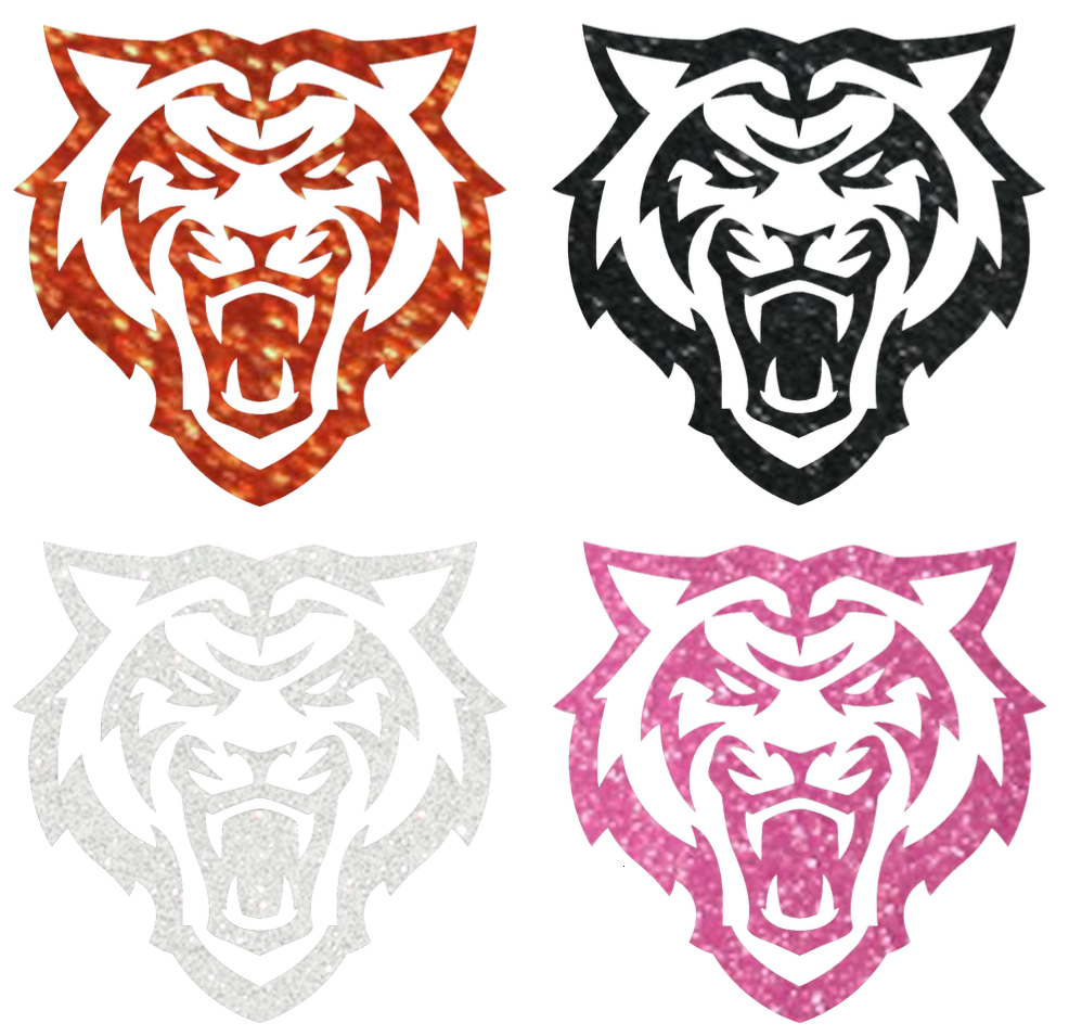 Idaho State Bengals Metallic Sparkle Team Logo Premium DieCut Vinyl Decal PICK COLOR & SIZE