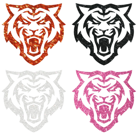 Idaho State Bengals Metallic Sparkle Team Logo Premium DieCut Vinyl Decal PICK COLOR & SIZE