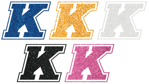 Kent State Golden Flashes Metallic Sparkle K Logo Premium DieCut Vinyl Decal PICK COLOR & SIZE