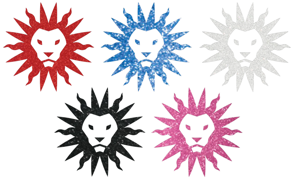 Loyola Marymount Lions Metallic Sparkle Alternate Logo Premium DieCut Vinyl Decal PICK COLOR & SIZE