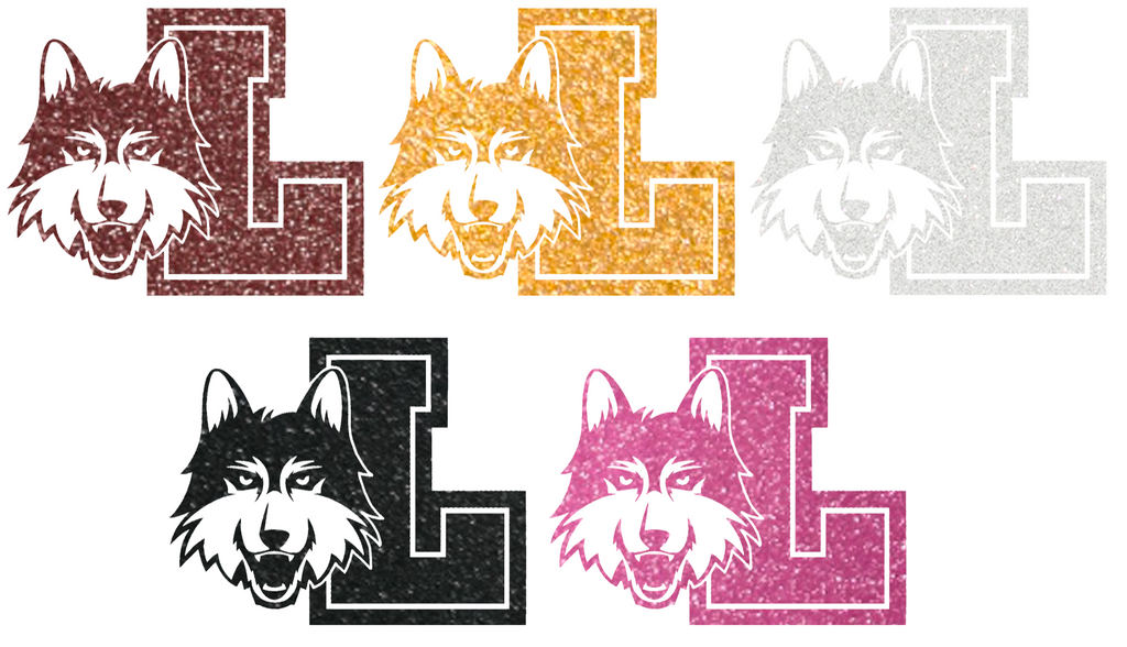 Loyola Chicago Ramblers Metallic Sparkle Team Logo Premium DieCut Vinyl Decal PICK COLOR & SIZE