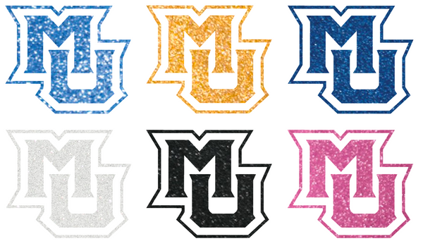 Marquette Golden Eagles Metallic Sparkle Team Logo Premium DieCut Vinyl Decal PICK COLOR & SIZE