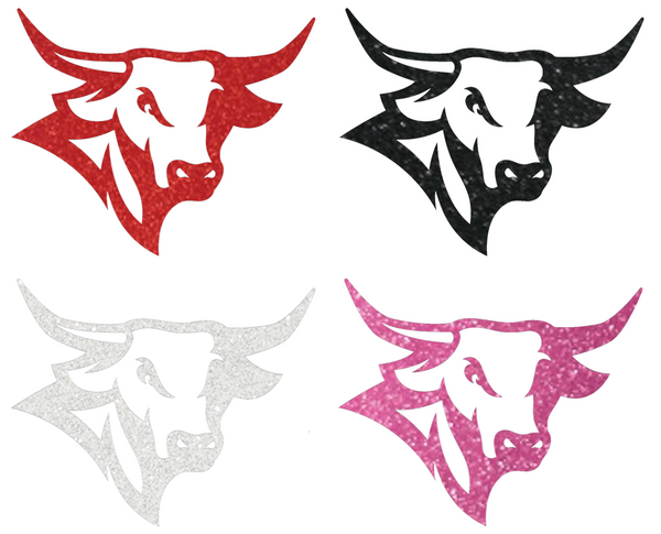 Nebraska Omaha Mavericks Metallic Sparkle Mascot Logo Premium DieCut Vinyl Decal PICK COLOR & SIZE