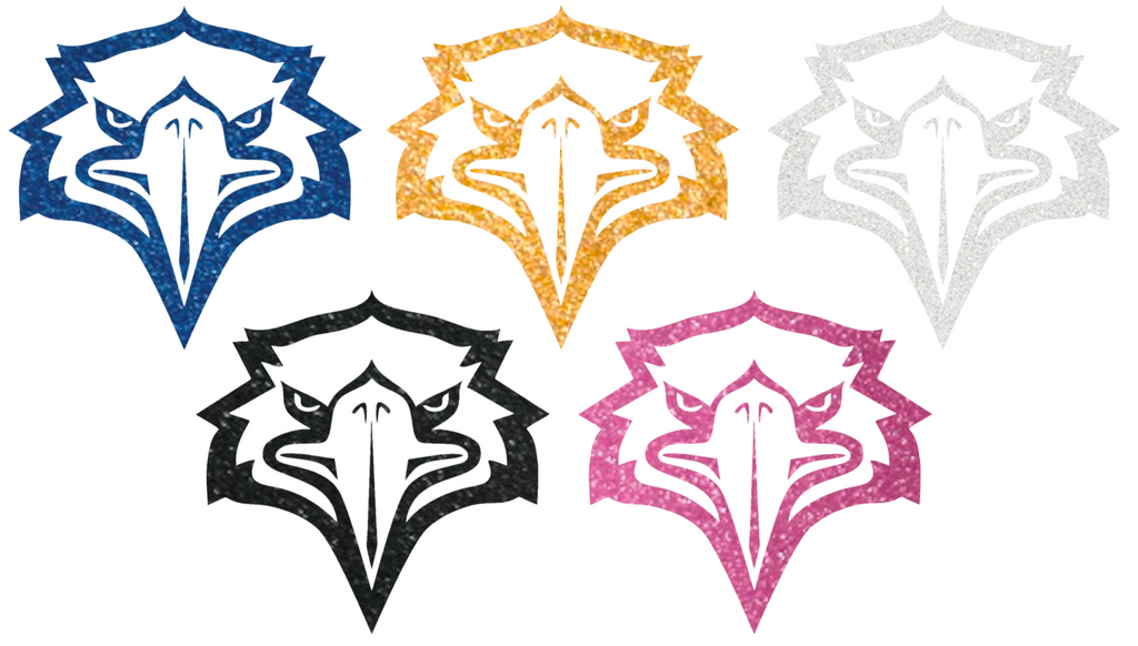 Morehead State Eagles Metallic Sparkle Team Logo Premium DieCut Vinyl Decal PICK COLOR & SIZE
