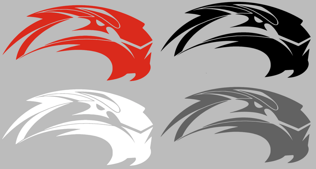 SIU Edwardsville Cougars Team Retro Throwback Logo Premium DieCut Vinyl Decal PICK COLOR & SIZE
