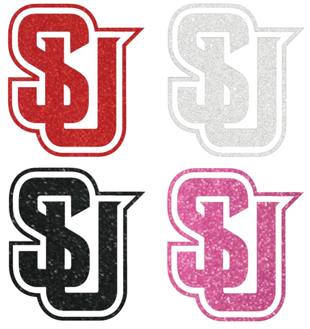 Seattle Redhawks Metallic Sparkle Team Logo Premium DieCut Vinyl Decal PICK COLOR & SIZE