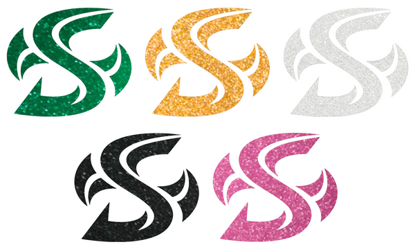 Sacramento State Hornets Metallic Sparkle Team Logo Premium DieCut Vinyl Decal PICK COLOR & SIZE