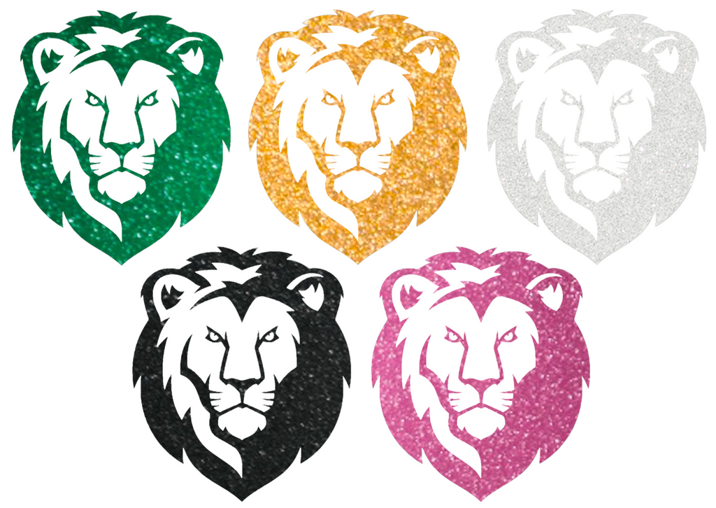 Southeastern Louisiana Lions Metallic Sparkle Team Logo Premium DieCut Vinyl Decal PICK COLOR & SIZE