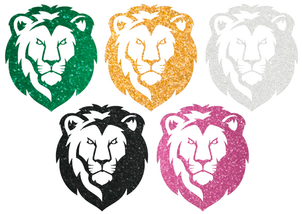Southeastern Louisiana Lions Metallic Sparkle Team Logo Premium DieCut Vinyl Decal PICK COLOR & SIZE