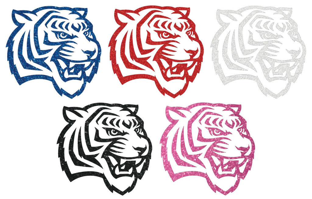 Tennessee State Tigers Metallic Sparkle Mascot Logo Premium DieCut Vinyl Decal PICK COLOR & SIZE