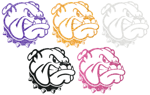 Western Illinois Leathernecks Metallic Sparkle Team Logo Premium DieCut Vinyl Decal PICK COLOR & SIZE