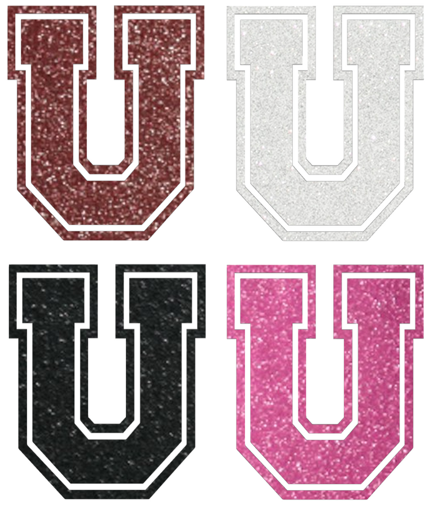 Union Dutchmen Metallic Sparkle Team Logo Premium DieCut Vinyl Decal PICK COLOR & SIZE