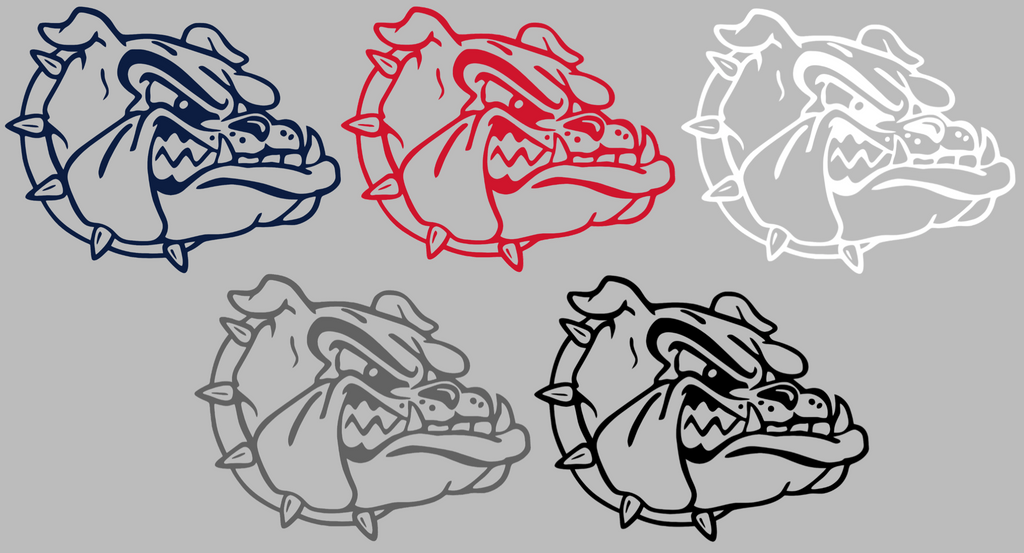 Gonzaga Bulldogs Team Logo Premium DieCut Vinyl Decal PICK COLOR & SIZE