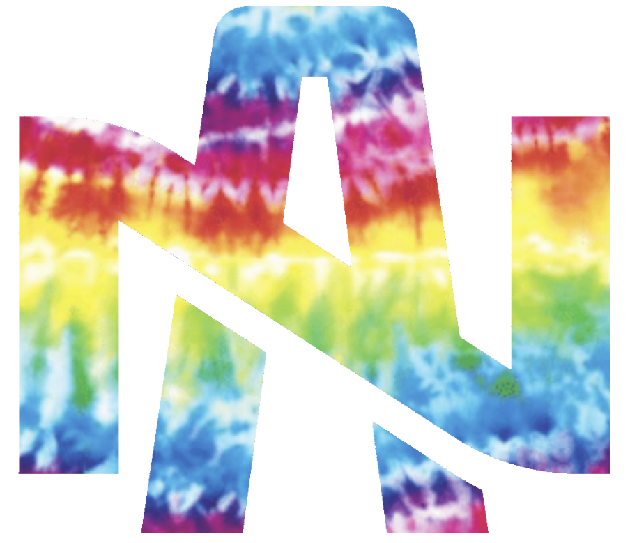 North Alabama Lions NA Logo Crucial Catch Cancer Tie Dye Vinyl Decal PICK SIZE
