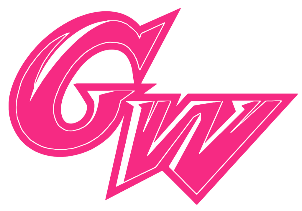 George Washington Colonials HOT PINK Team Logo Premium DieCut Vinyl Decal PICK SIZE