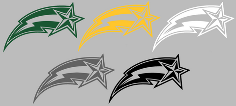 George Mason Patriots Retro Throwback Logo Premium DieCut Vinyl Decal PICK COLOR & SIZE