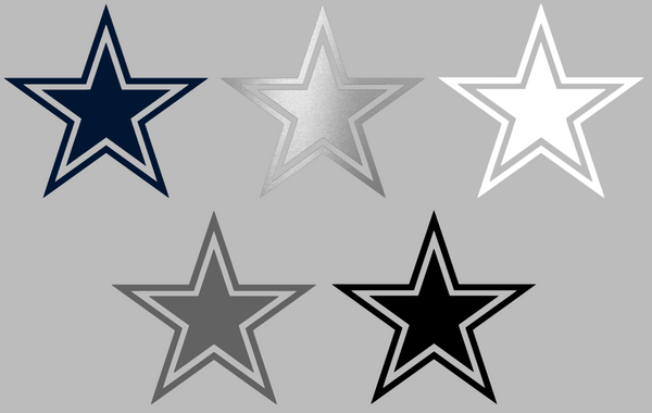 Dallas Cowboys Team Logo Premium DieCut Vinyl Decal PICK COLOR & SIZE