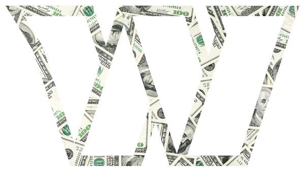 Washington Commanders Money Print Alternate Logo Premium DieCut Vinyl Decal PICK SIZE