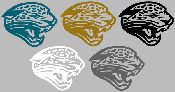 Jacksonville Jaguars Retro Throwback Logo Premium DieCut Vinyl Decal PICK COLOR & SIZE