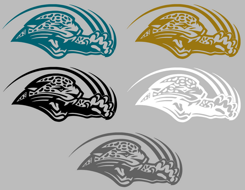 Jacksonville Jaguars Retro Throwback Logo Premium DieCut Vinyl Decal PICK COLOR & SIZE