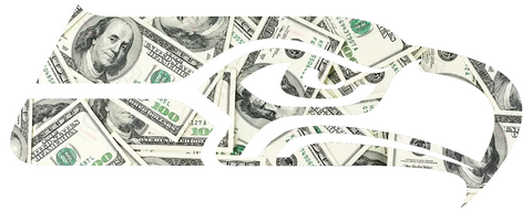 Seattle Seahawks Money Print Team Logo Premium DieCut Vinyl Decal PICK SIZE