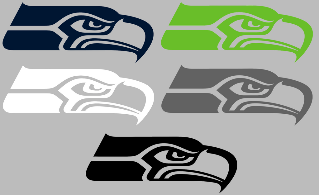 Seattle Seahawks Team Logo Premium DieCut Vinyl Decal PICK COLOR & SIZE