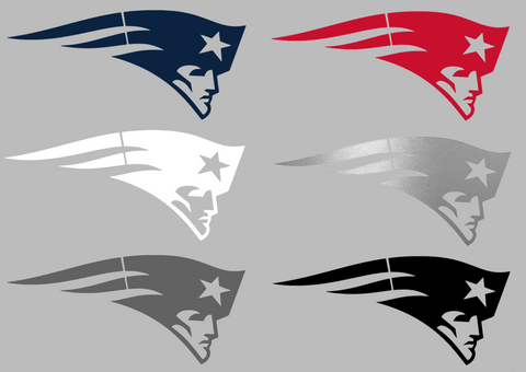 New England Patriots Team Logo Premium DieCut Vinyl Decal PICK COLOR & SIZE