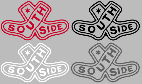 Chicago White Sox 2025 City Connect South Side Logo Premium DieCut Vinyl Decal PICK COLOR & SIZE