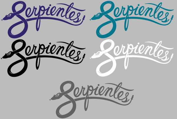 Arizona Diamondbacks 2025 City Connect Serpientes Logo Premium DieCut Vinyl Decal PICK COLOR & SIZE